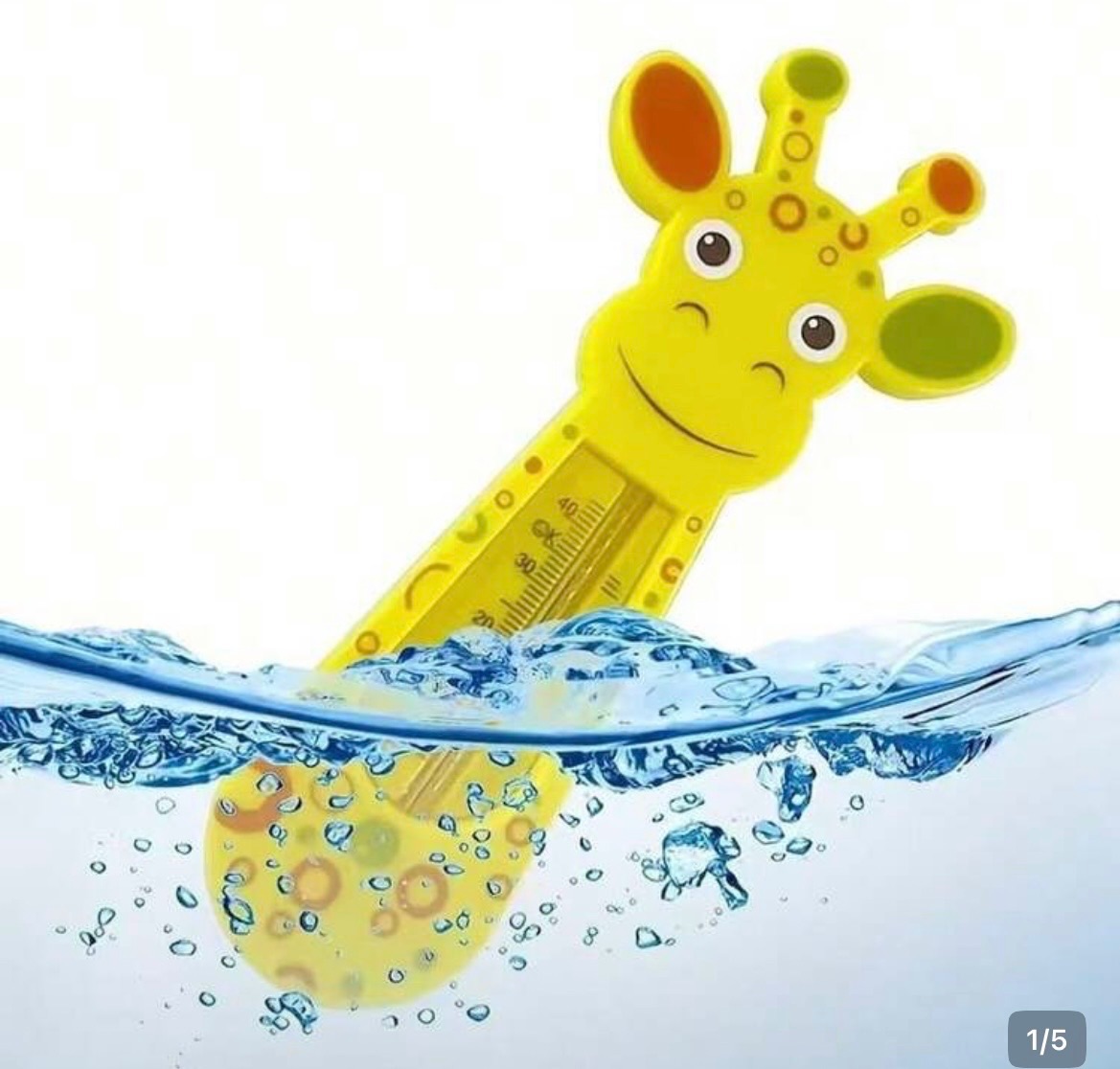 Termómetro de agua